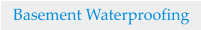 Basement Waterproofing